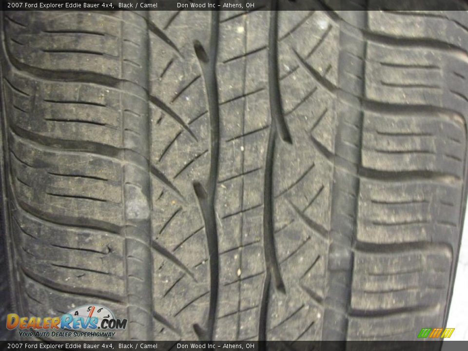 2007 Ford Explorer Eddie Bauer 4x4 Black / Camel Photo #23