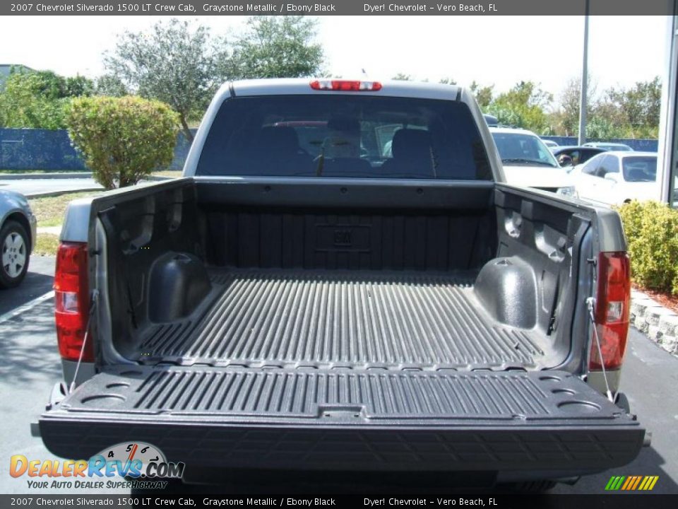 2007 Chevrolet Silverado 1500 LT Crew Cab Graystone Metallic / Ebony Black Photo #5