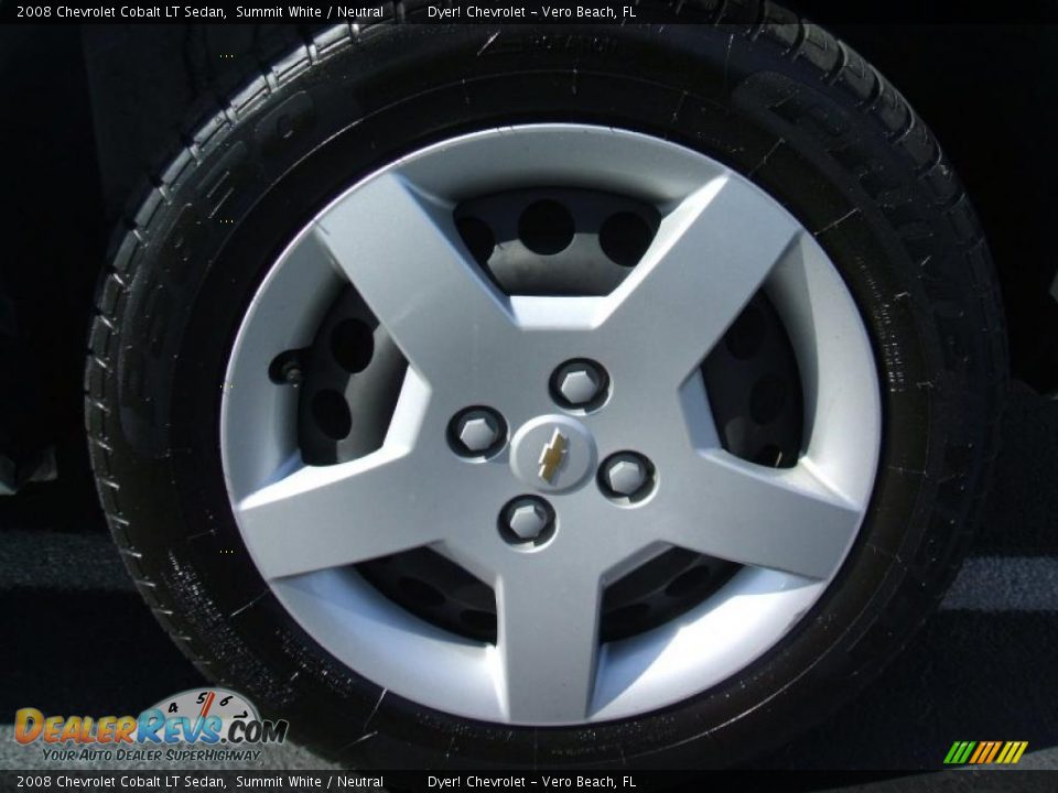 2008 Chevrolet Cobalt LT Sedan Summit White / Neutral Photo #6