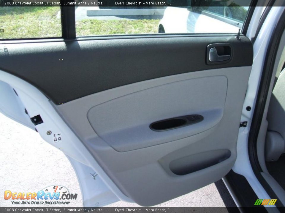 2008 Chevrolet Cobalt LT Sedan Summit White / Neutral Photo #10
