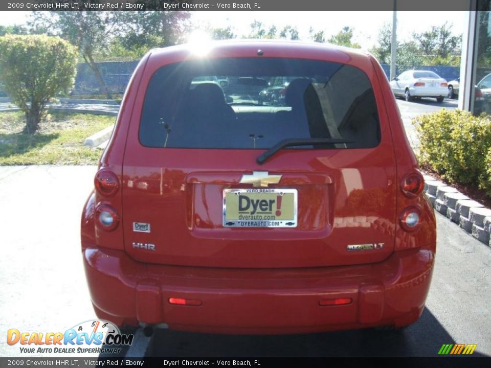 2009 Chevrolet HHR LT Victory Red / Ebony Photo #5