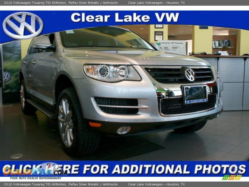 2010 Volkswagen Touareg TDI 4XMotion Reflex Silver Metallic / Anthracite Photo #1