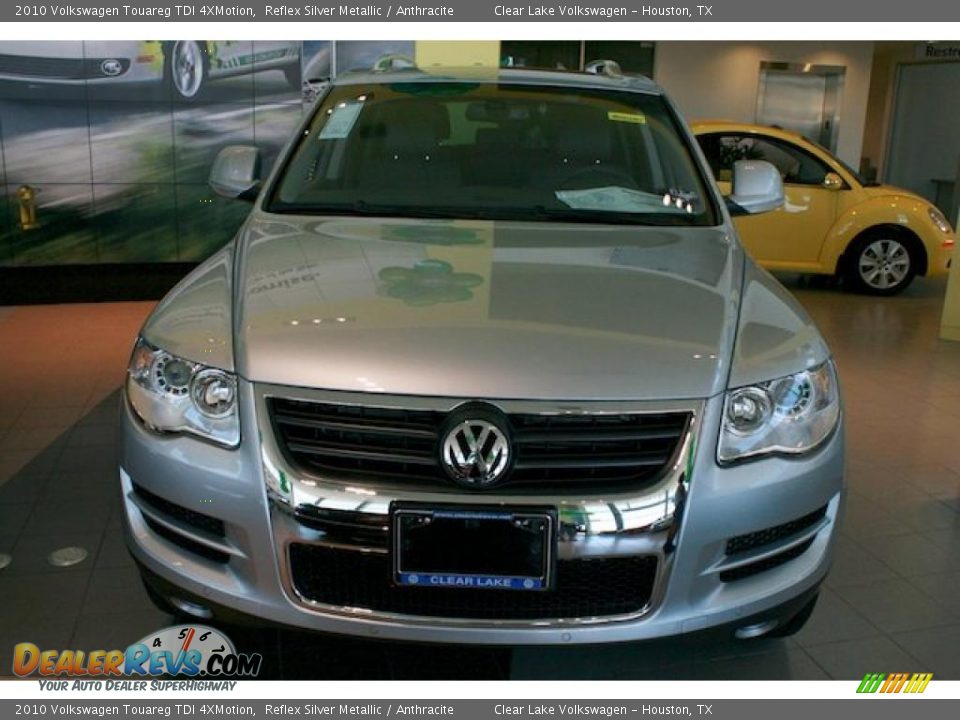 2010 Volkswagen Touareg TDI 4XMotion Reflex Silver Metallic / Anthracite Photo #9