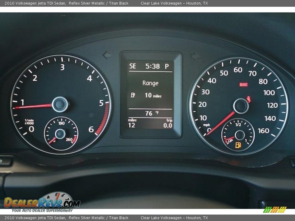 2010 Volkswagen Jetta TDI Sedan Reflex Silver Metallic / Titan Black Photo #20