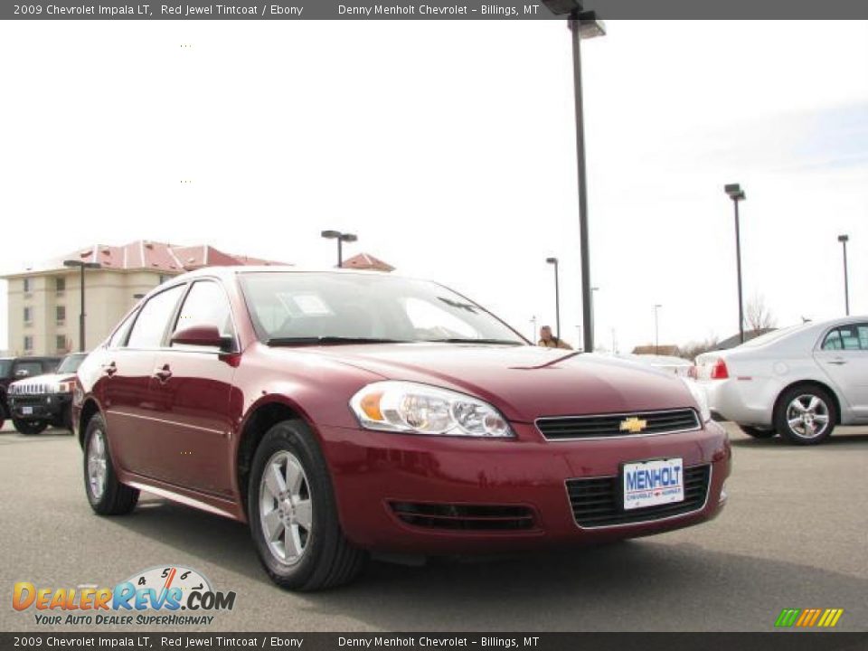 2009 Chevrolet Impala LT Red Jewel Tintcoat / Ebony Photo #2