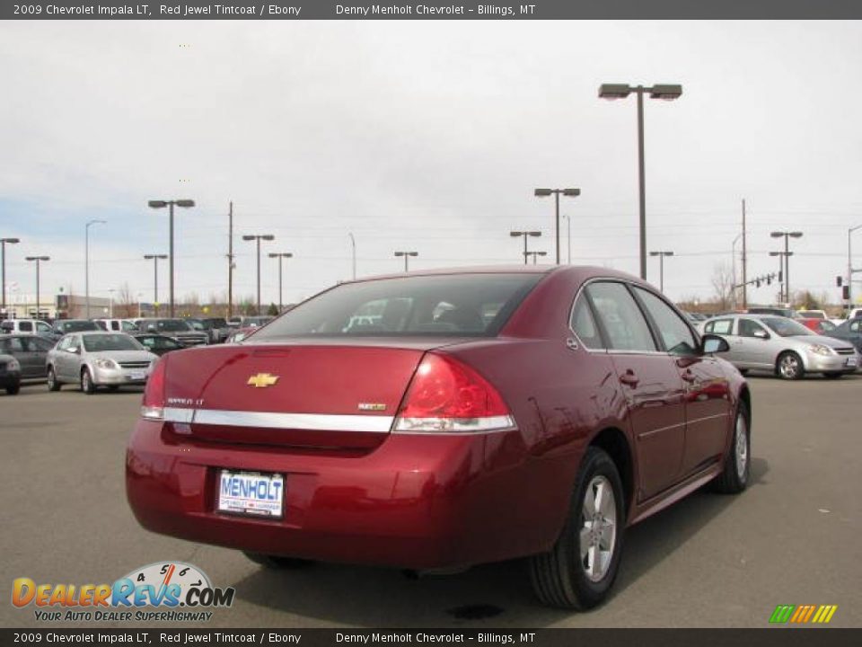 2009 Chevrolet Impala LT Red Jewel Tintcoat / Ebony Photo #10