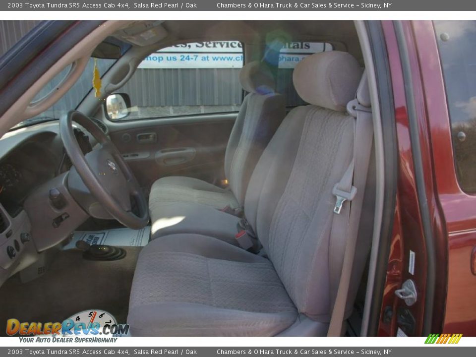 2003 Toyota Tundra SR5 Access Cab 4x4 Salsa Red Pearl / Oak Photo #3