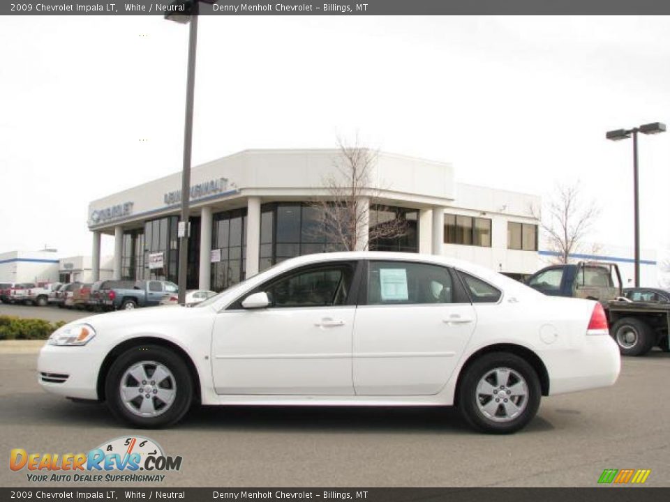 2009 Chevrolet Impala LT White / Neutral Photo #1