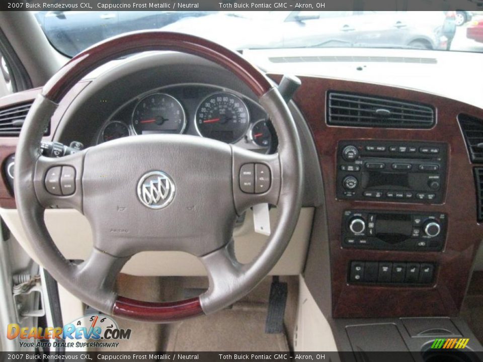 2007 Buick Rendezvous CXL Cappuccino Frost Metallic / Neutral Photo #9