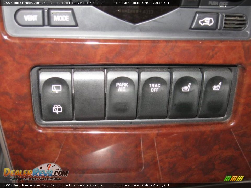 2007 Buick Rendezvous CXL Cappuccino Frost Metallic / Neutral Photo #13