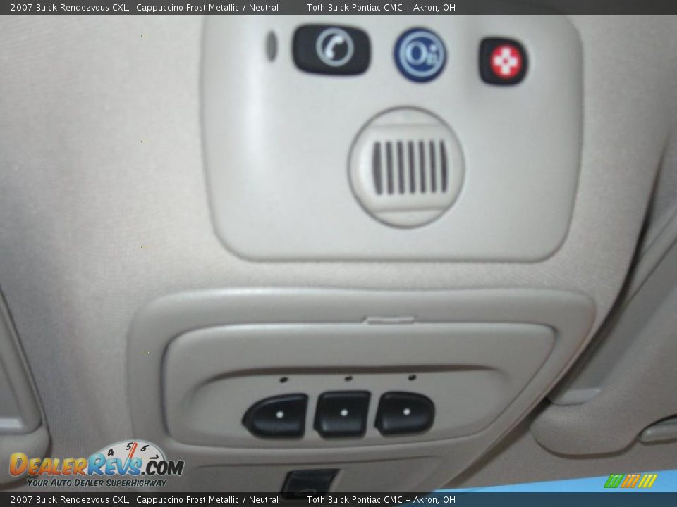 2007 Buick Rendezvous CXL Cappuccino Frost Metallic / Neutral Photo #14