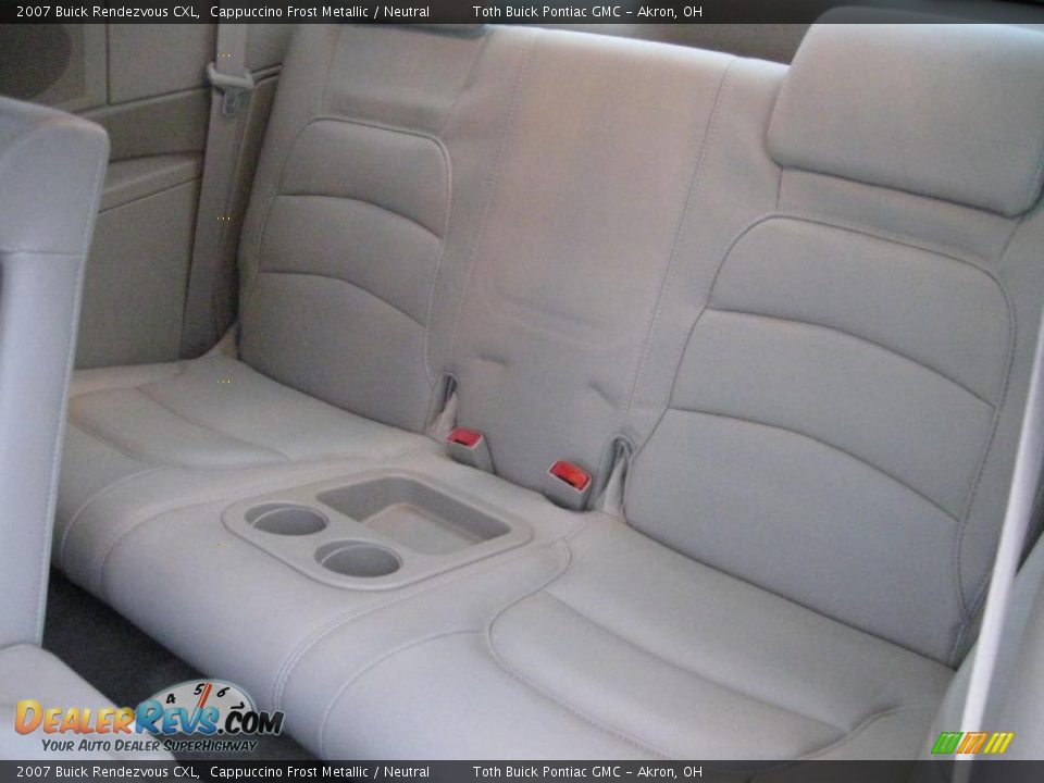 2007 Buick Rendezvous CXL Cappuccino Frost Metallic / Neutral Photo #16