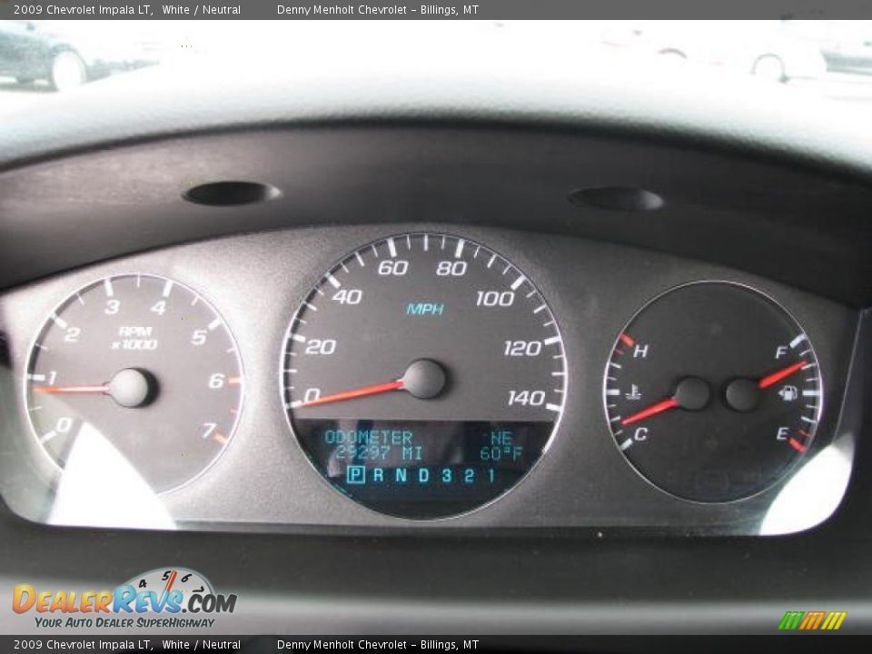 2009 Chevrolet Impala LT White / Neutral Photo #11