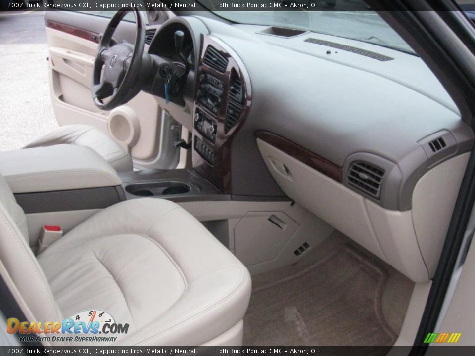 2007 Buick Rendezvous CXL Cappuccino Frost Metallic / Neutral Photo #20
