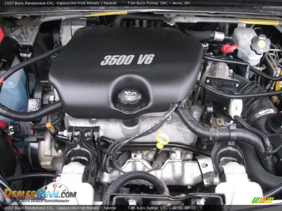 2007 Buick Rendezvous CXL Cappuccino Frost Metallic / Neutral Photo #21