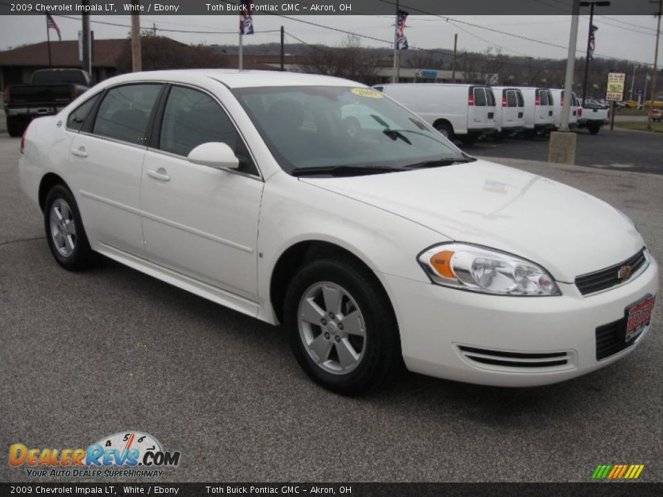 2009 Chevrolet Impala LT White / Ebony Photo #1