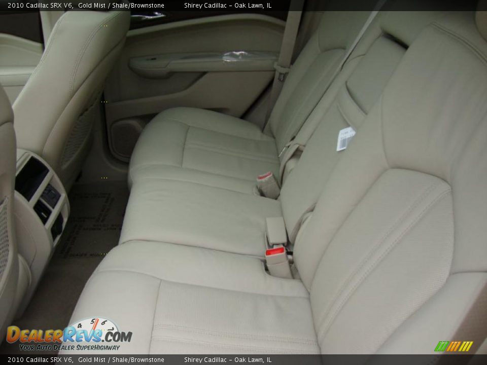 2010 Cadillac SRX V6 Gold Mist / Shale/Brownstone Photo #10