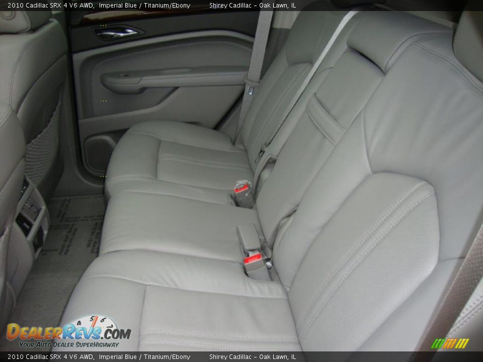 2010 Cadillac SRX 4 V6 AWD Imperial Blue / Titanium/Ebony Photo #10