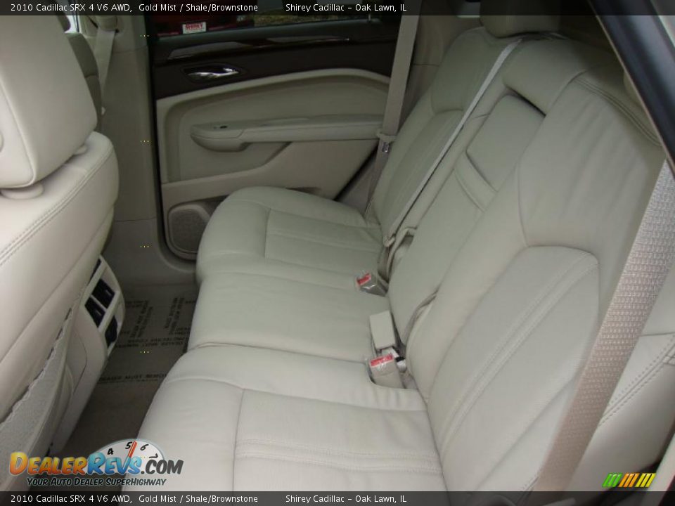 2010 Cadillac SRX 4 V6 AWD Gold Mist / Shale/Brownstone Photo #9
