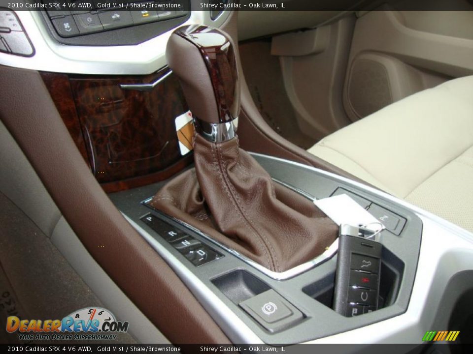 2010 Cadillac SRX 4 V6 AWD Gold Mist / Shale/Brownstone Photo #17