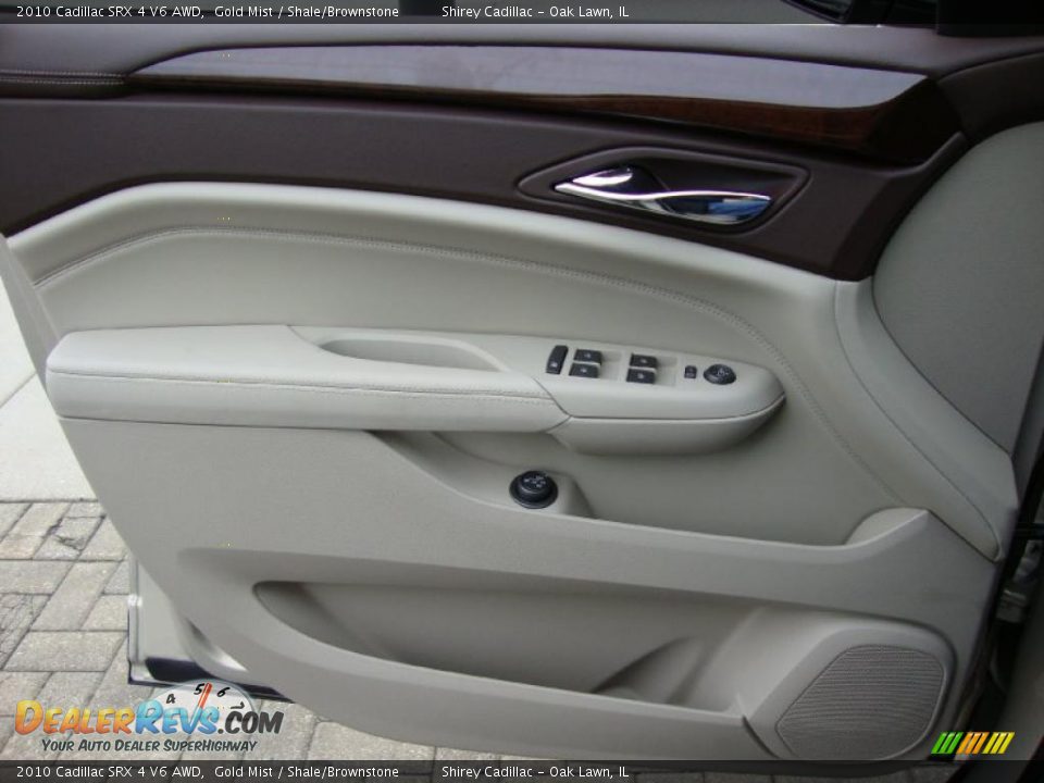 2010 Cadillac SRX 4 V6 AWD Gold Mist / Shale/Brownstone Photo #20