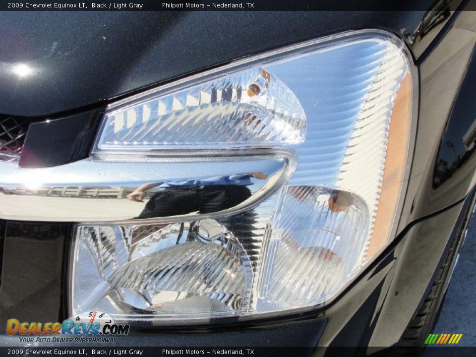 2009 Chevrolet Equinox LT Black / Light Gray Photo #10