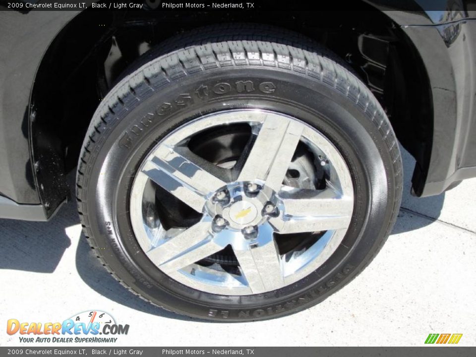 2009 Chevrolet Equinox LT Black / Light Gray Photo #15