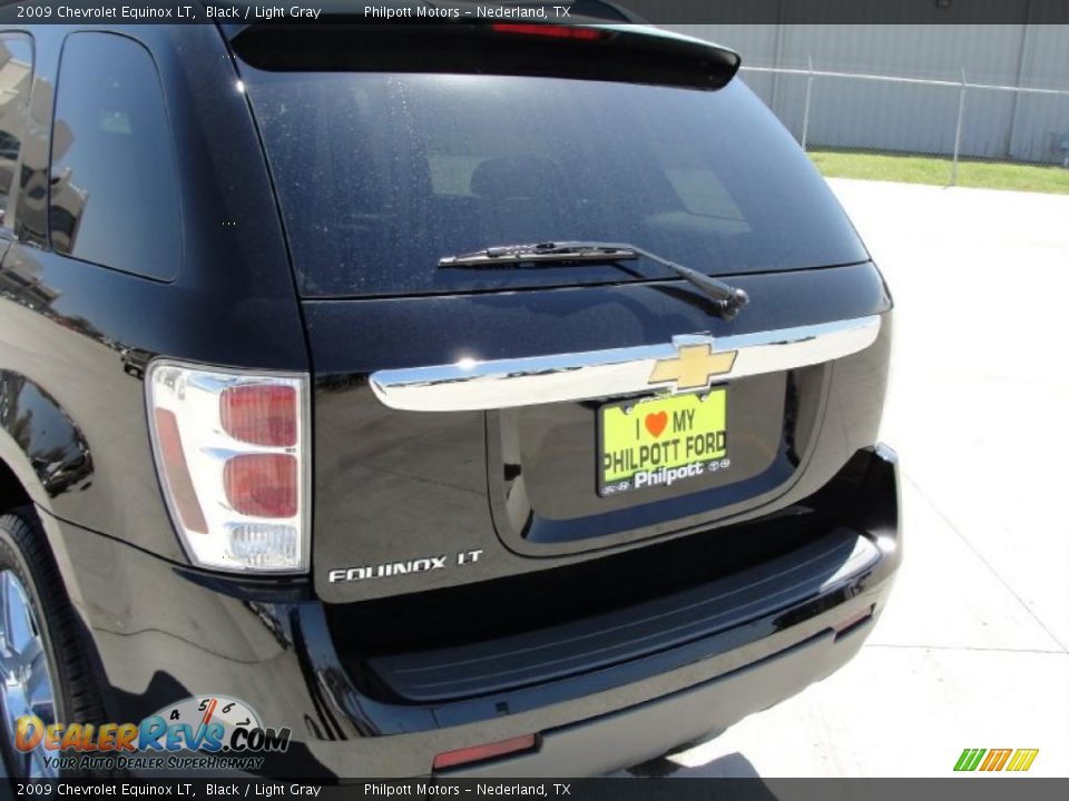 2009 Chevrolet Equinox LT Black / Light Gray Photo #21