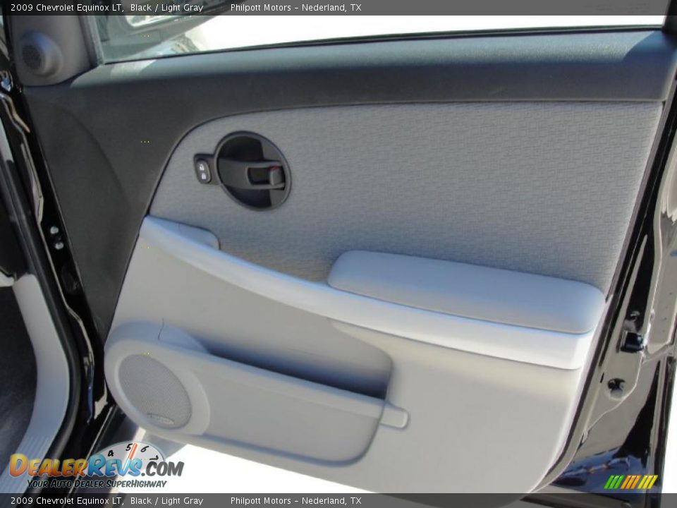 2009 Chevrolet Equinox LT Black / Light Gray Photo #24