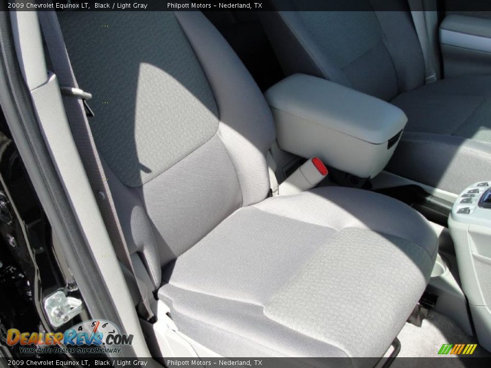 2009 Chevrolet Equinox LT Black / Light Gray Photo #26