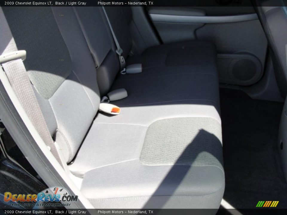 2009 Chevrolet Equinox LT Black / Light Gray Photo #28