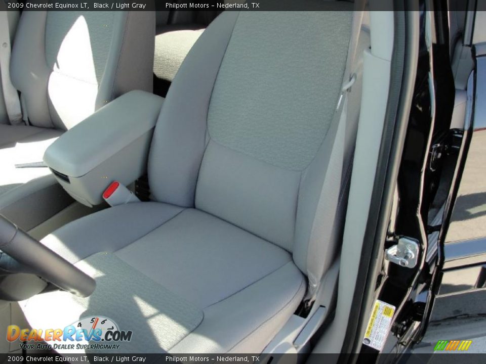 2009 Chevrolet Equinox LT Black / Light Gray Photo #34