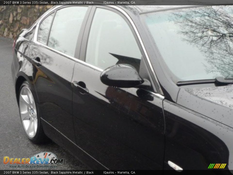 2007 BMW 3 Series 335i Sedan Black Sapphire Metallic / Black Photo #11