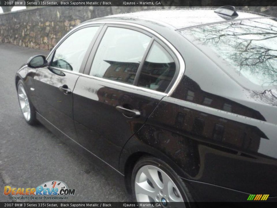 2007 BMW 3 Series 335i Sedan Black Sapphire Metallic / Black Photo #15