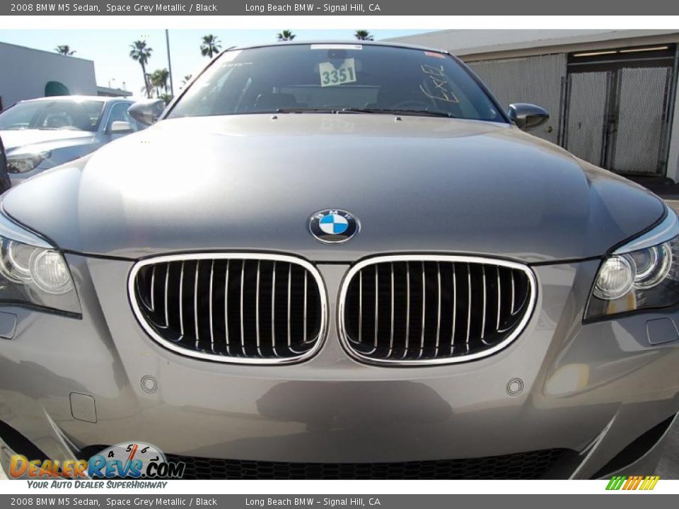 2008 BMW M5 Sedan Space Grey Metallic / Black Photo #7