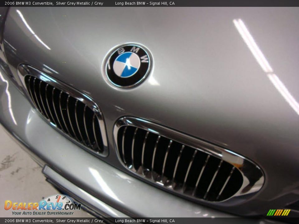 2006 BMW M3 Convertible Silver Grey Metallic / Grey Photo #5