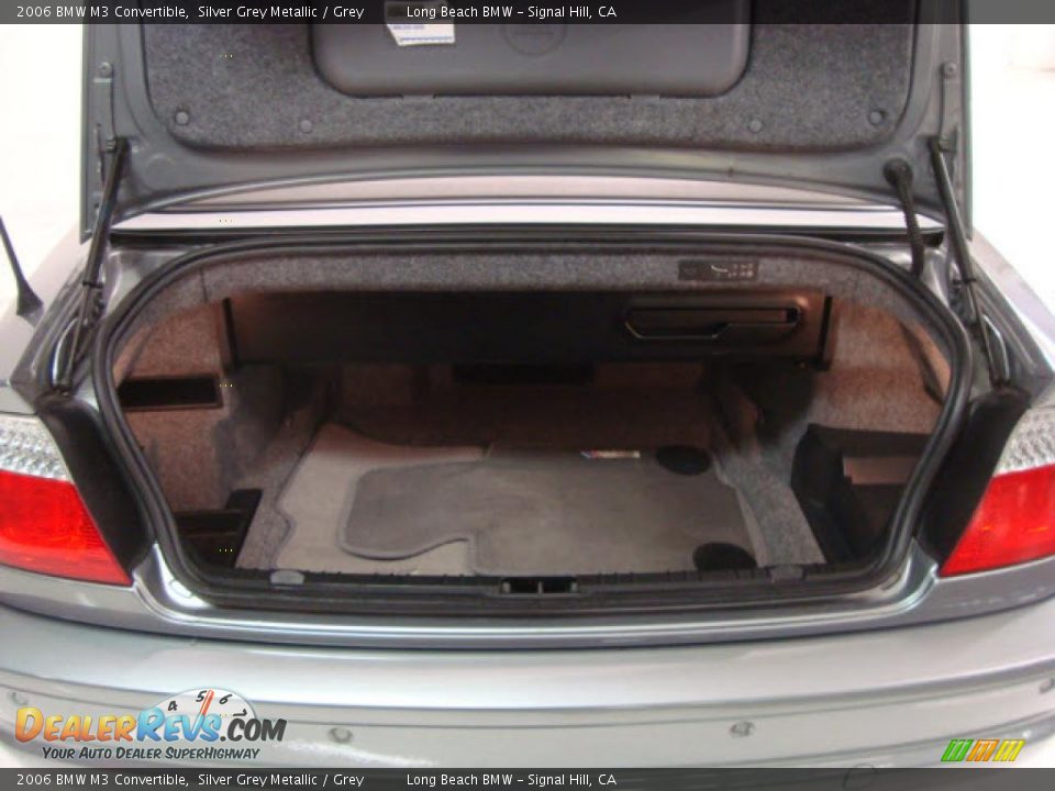 2006 BMW M3 Convertible Silver Grey Metallic / Grey Photo #7