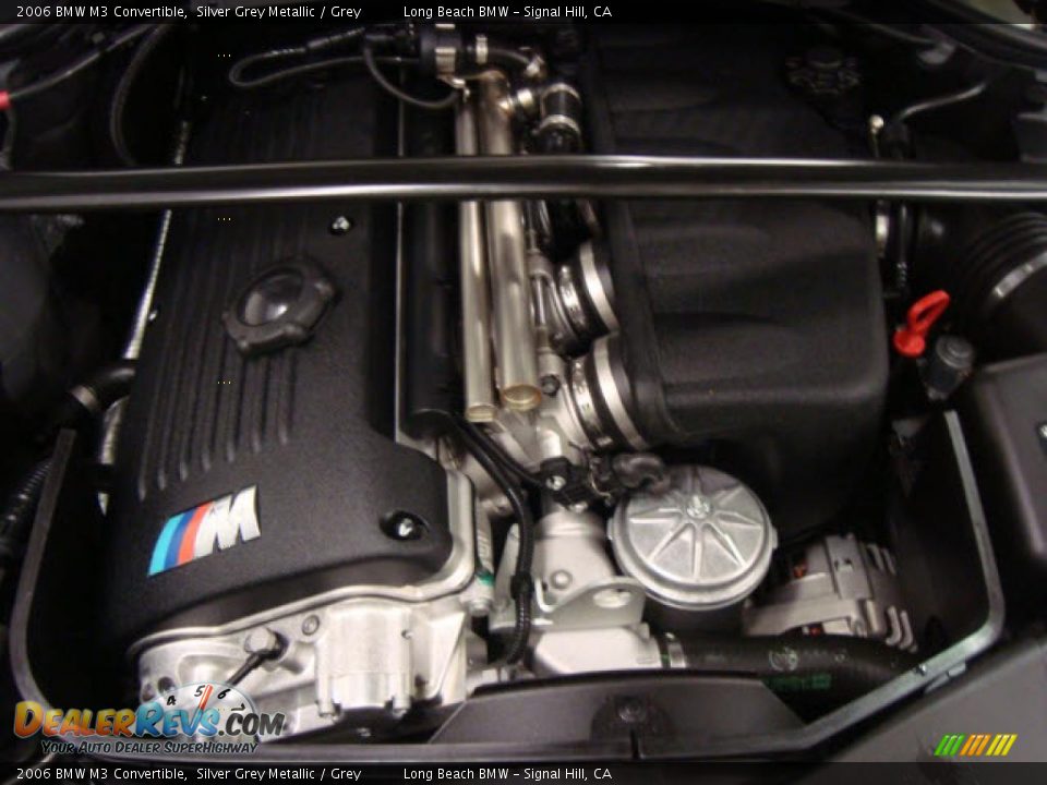 2006 BMW M3 Convertible Silver Grey Metallic / Grey Photo #14
