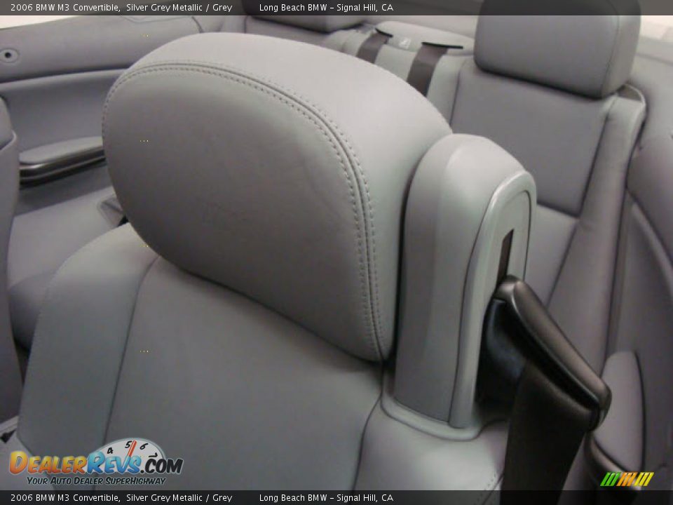 2006 BMW M3 Convertible Silver Grey Metallic / Grey Photo #19