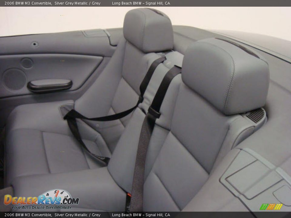 2006 BMW M3 Convertible Silver Grey Metallic / Grey Photo #21