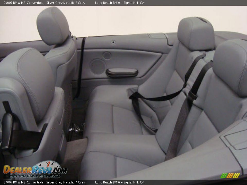 2006 BMW M3 Convertible Silver Grey Metallic / Grey Photo #22