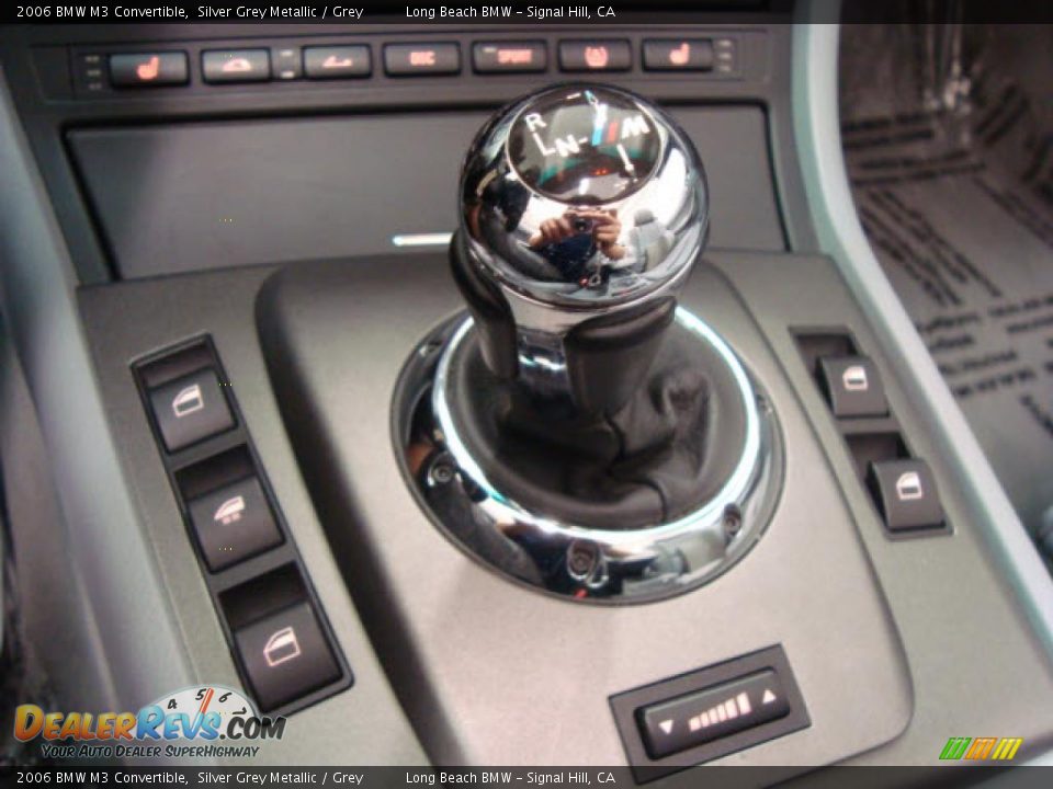 2006 BMW M3 Convertible Silver Grey Metallic / Grey Photo #30