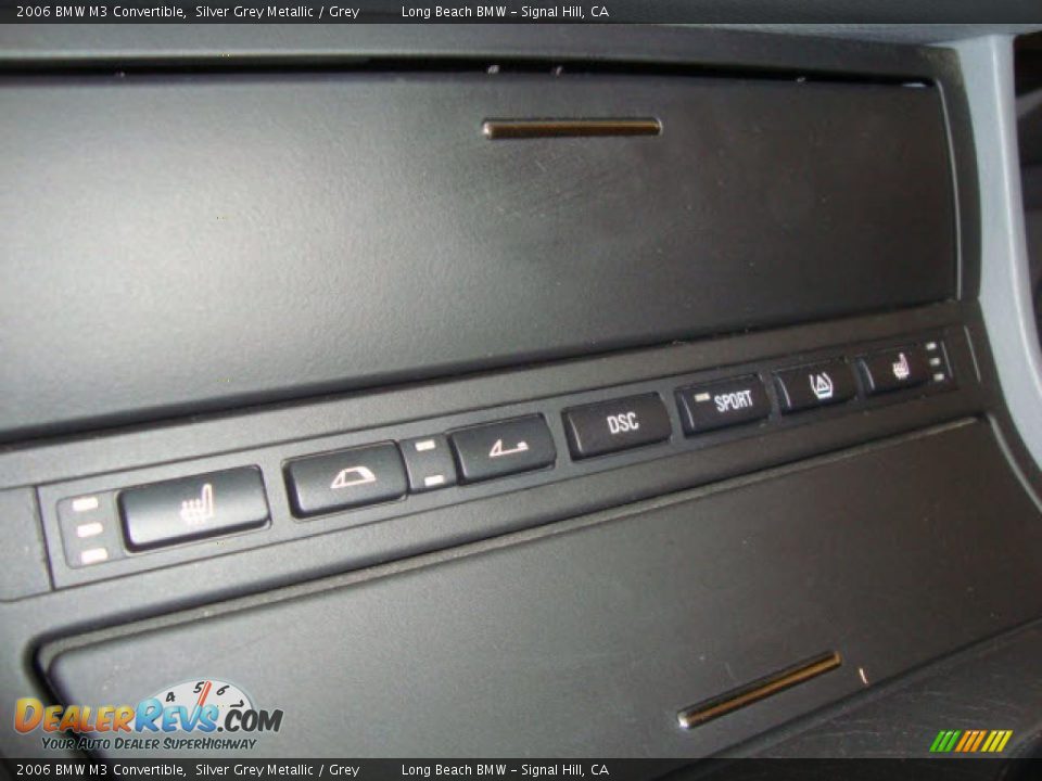 2006 BMW M3 Convertible Silver Grey Metallic / Grey Photo #31