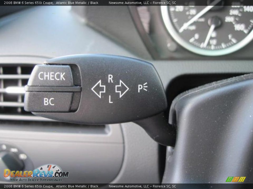 2008 BMW 6 Series 650i Coupe Atlantic Blue Metallic / Black Photo #15