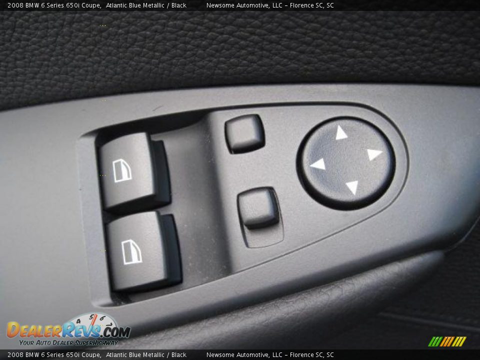 2008 BMW 6 Series 650i Coupe Atlantic Blue Metallic / Black Photo #18