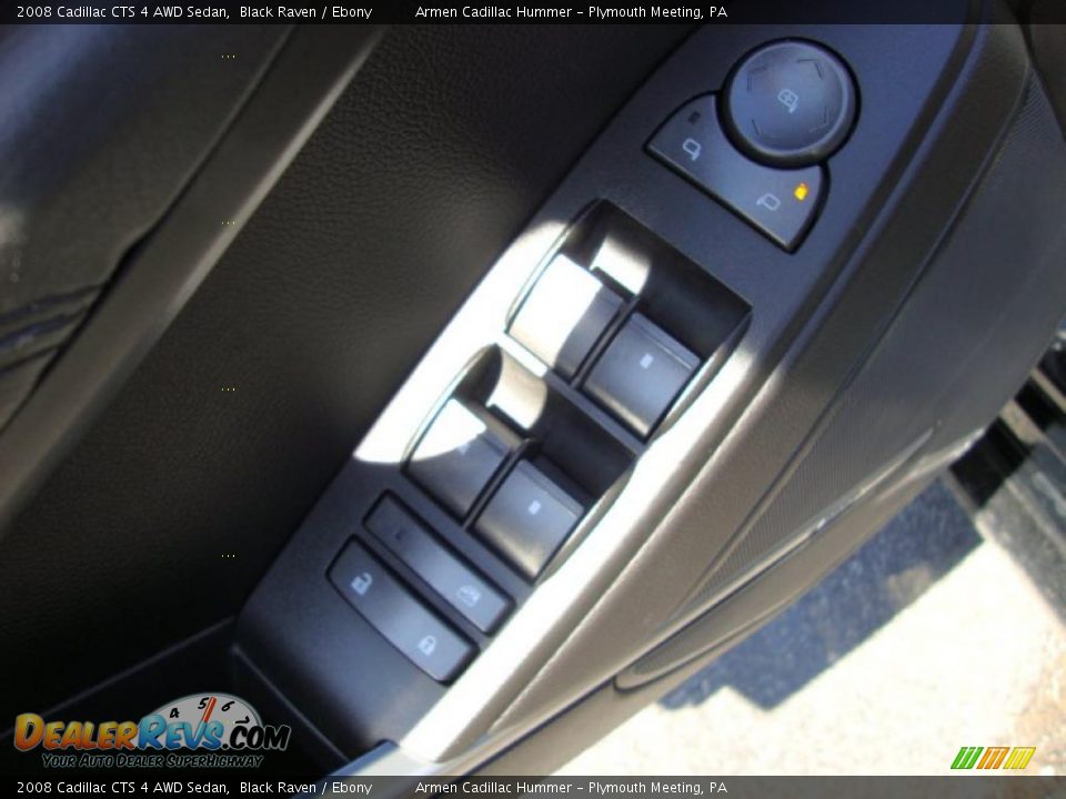 2008 Cadillac CTS 4 AWD Sedan Black Raven / Ebony Photo #14