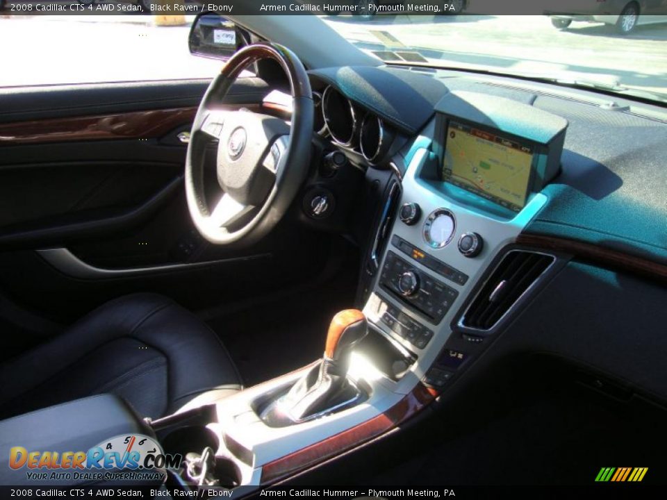 2008 Cadillac CTS 4 AWD Sedan Black Raven / Ebony Photo #18