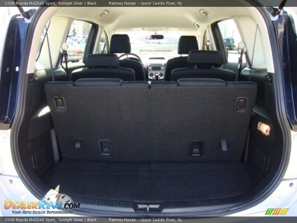 2008 Mazda MAZDA5 Sport Sunlight Silver / Black Photo #29