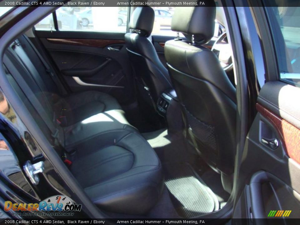 2008 Cadillac CTS 4 AWD Sedan Black Raven / Ebony Photo #21