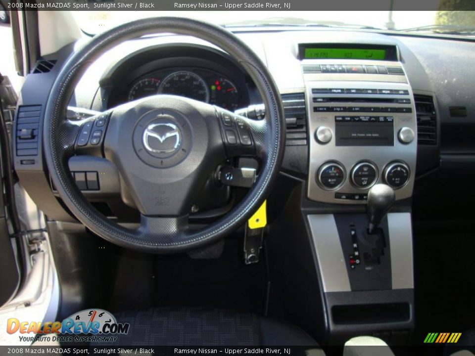 2008 Mazda MAZDA5 Sport Sunlight Silver / Black Photo #32